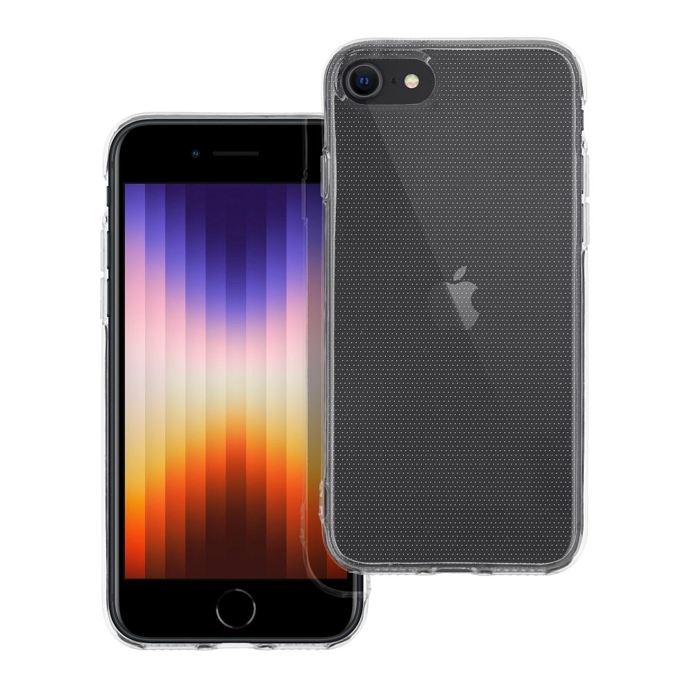 Чехол для iPhone 7 / 8 / SE 2020 / SE 2022 Clear Case 2 mm прозрачный