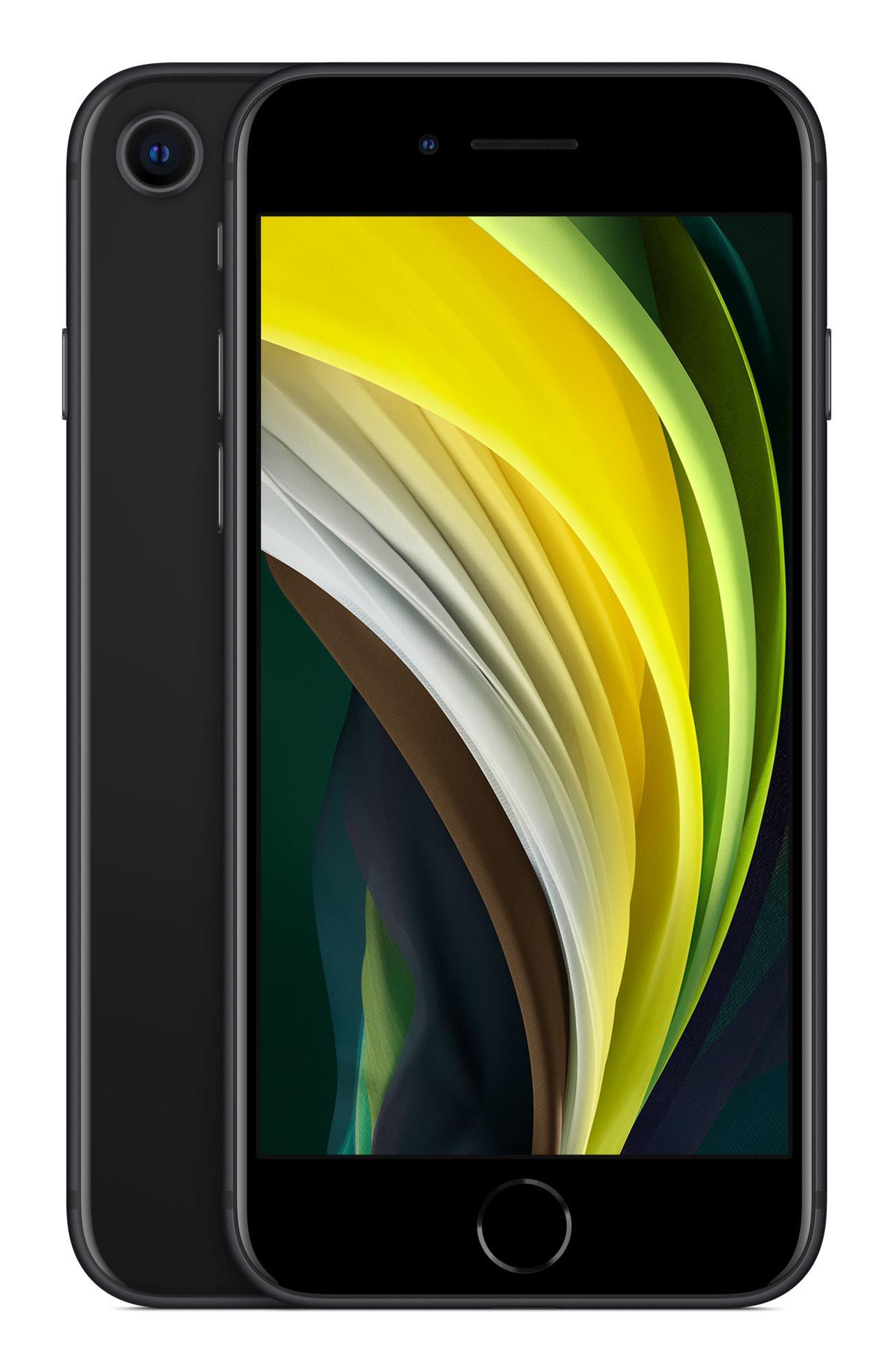 Atnaujintas iPhone SE 2020 64GB juodas A klasė