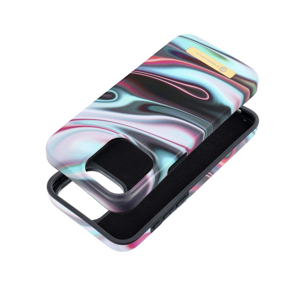 FORCELL F-PROTECT Mirage dėklas telefonui suderinamas su MagSafe IPHONE 15 Pro Max švytėjimas