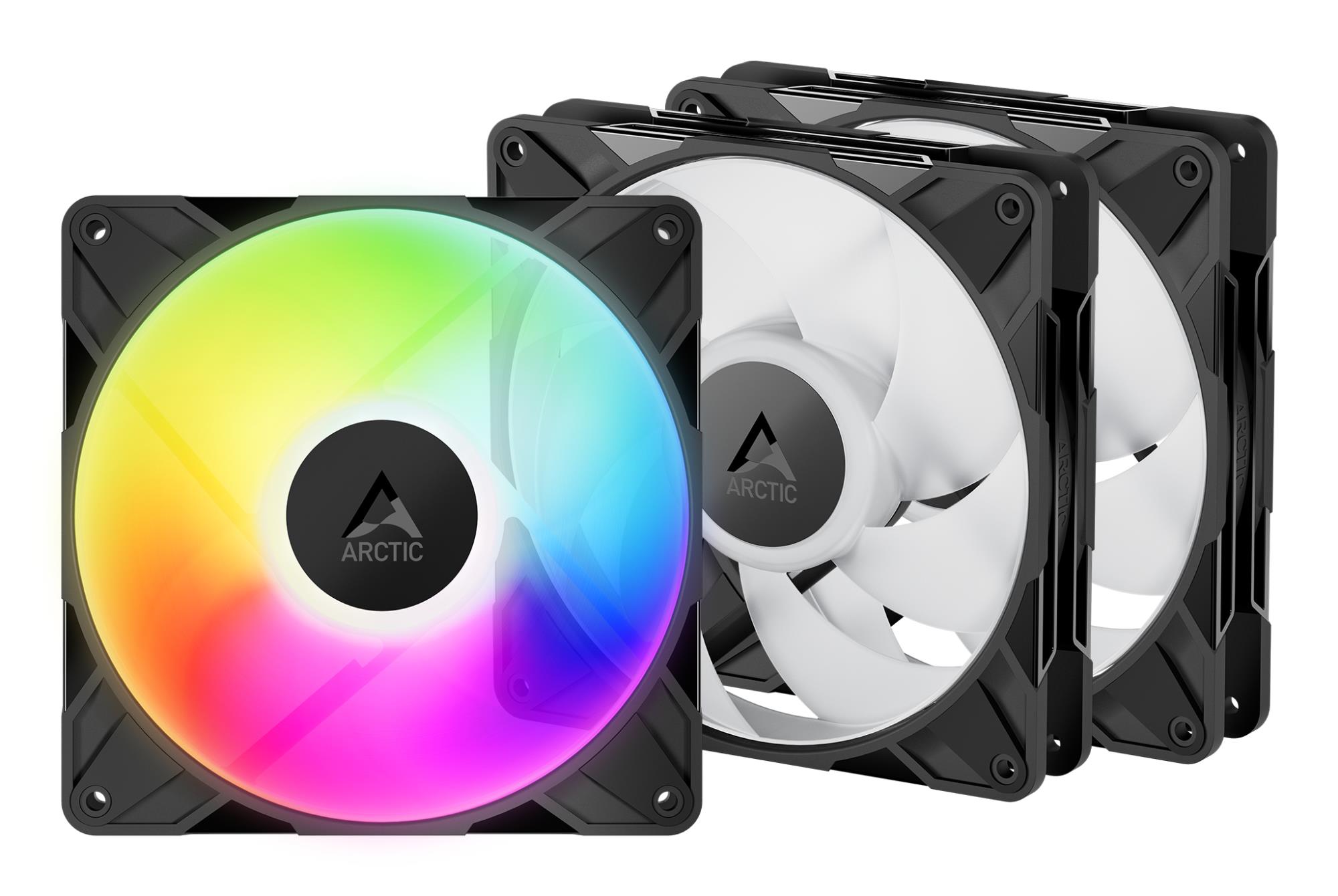 ARCTIC P14 PRO PWM PST A-RGB высокопроизводительные вентиляторы, 4-pin, 140мм, 3 шт.