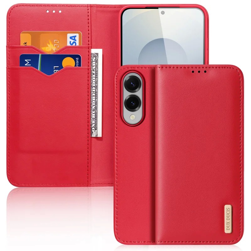 Dėklas Dux Ducis Hivo skirtas Samsung S937 S25 Edge raudonas