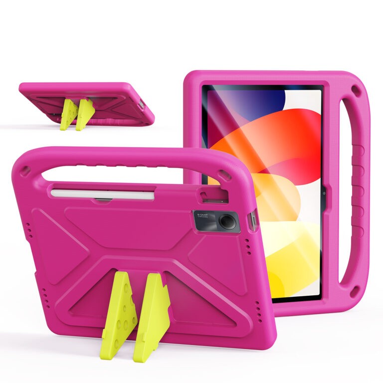 Dėklas Dux Ducis Puff Xiaomi Redmi Pad SE 11.0 rožinis