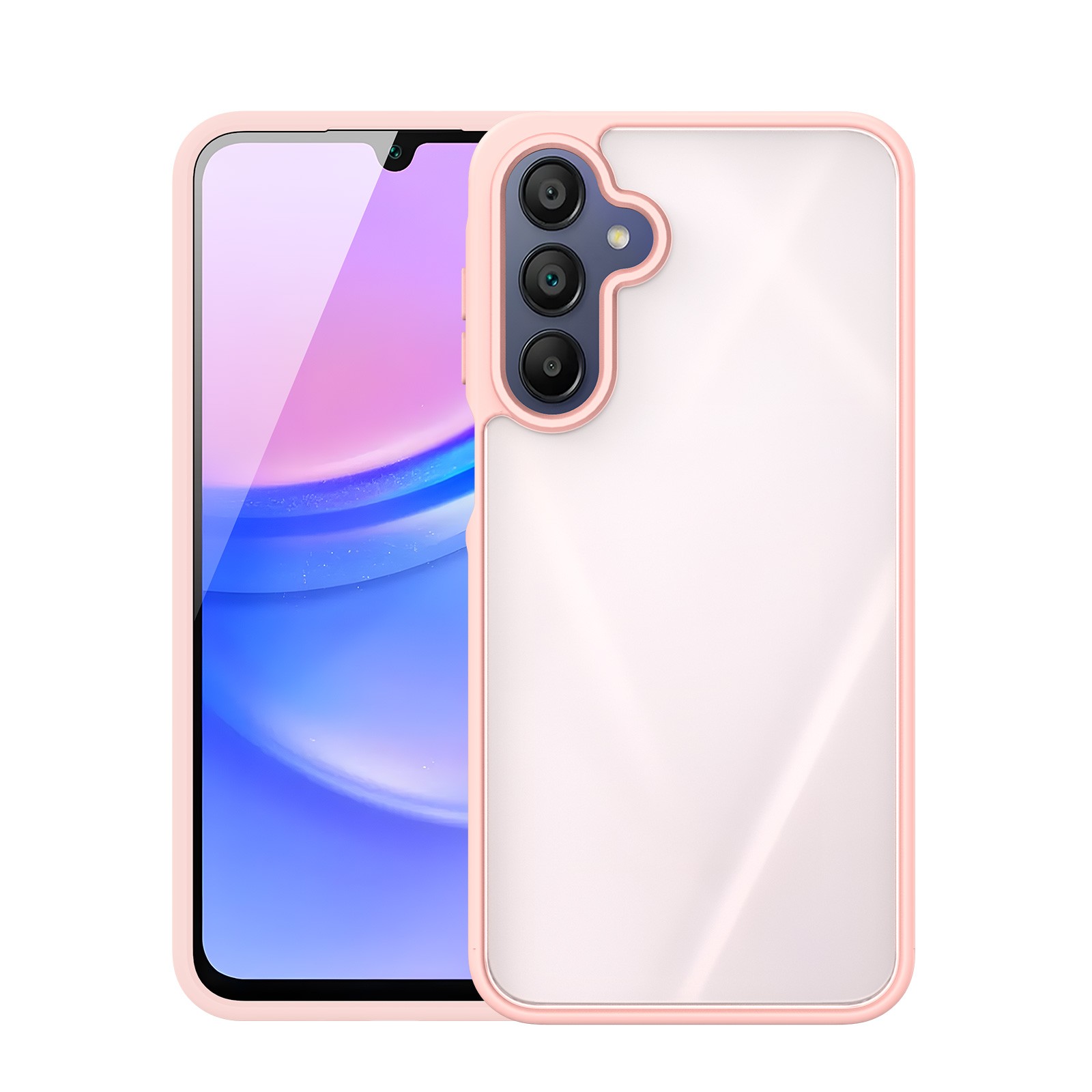 Dėklas Dux Ducis Yind Samsung A175 A17 4G/A176 A17 5G rožinis