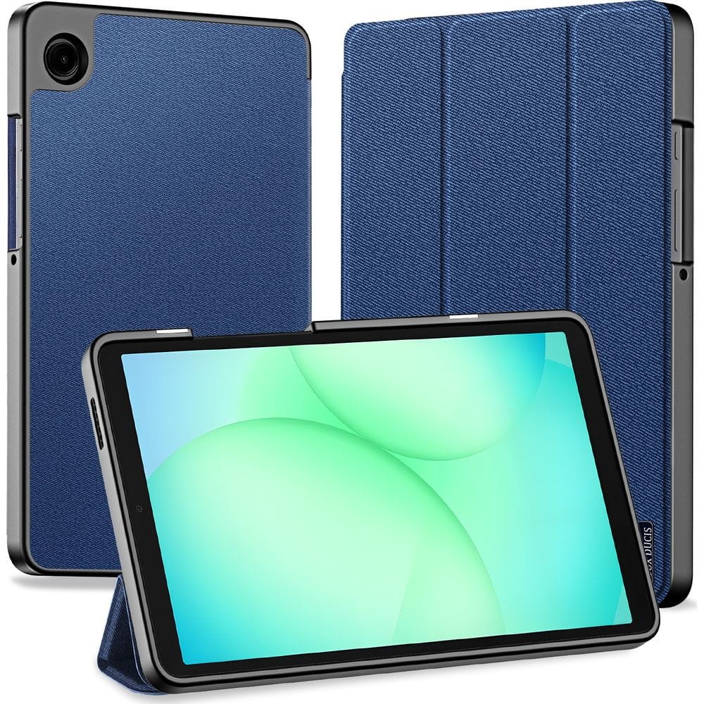 Чехол Dux Ducis Domo для Samsung X110 X115 Tab A9 8.7 X130 X135 Tab A11 8.7 тёмно-синий