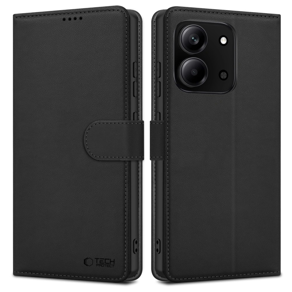 Case Tech-Protect Wallet Xiaomi Redmi 15C 4G/5G/Poco C85 4G/5G black