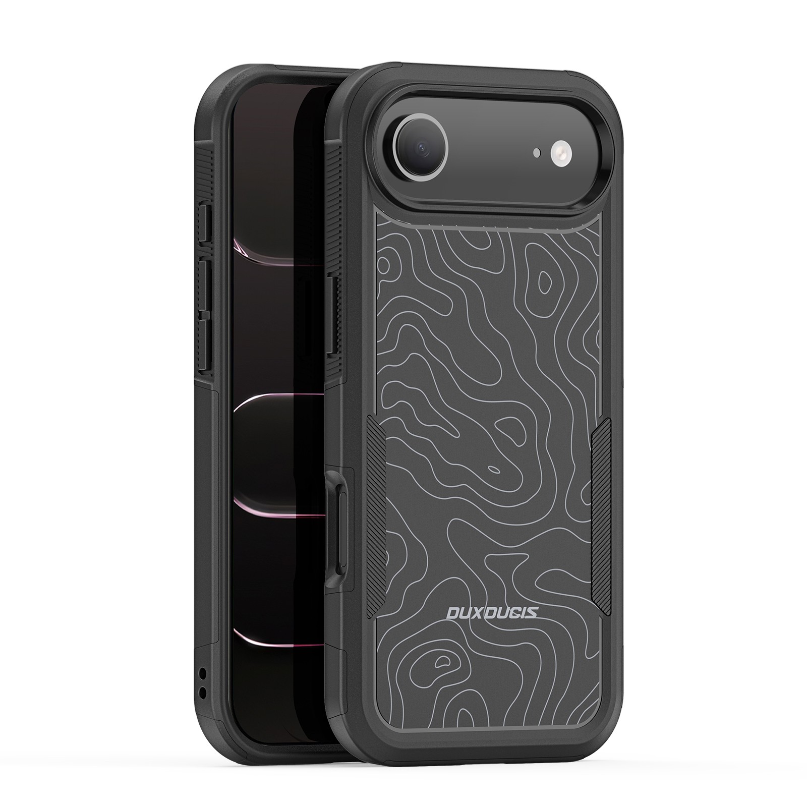 Чехол Dux Ducis Shld для Apple iPhone 17 Air узор контур