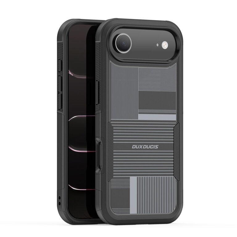 Dėklas Dux Ducis Shld Apple iPhone Air juodas (Umbra Pattern)