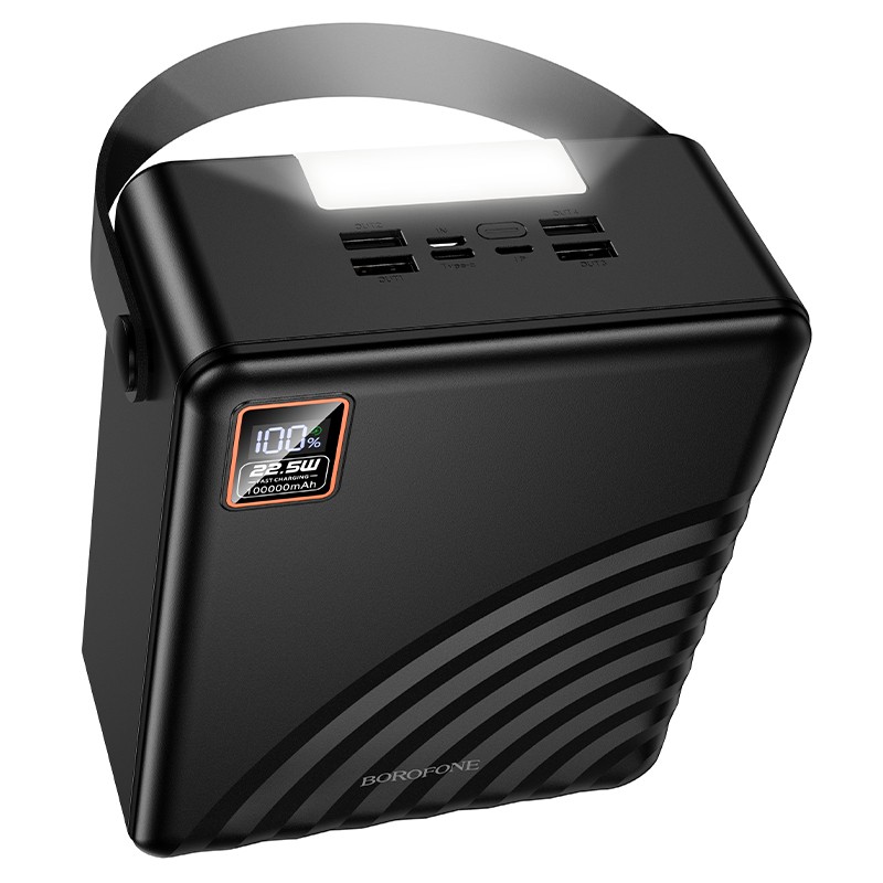 Внешний аккумулятор Borofone BJ85 22.5W+PD20W 100000mAh чёрный