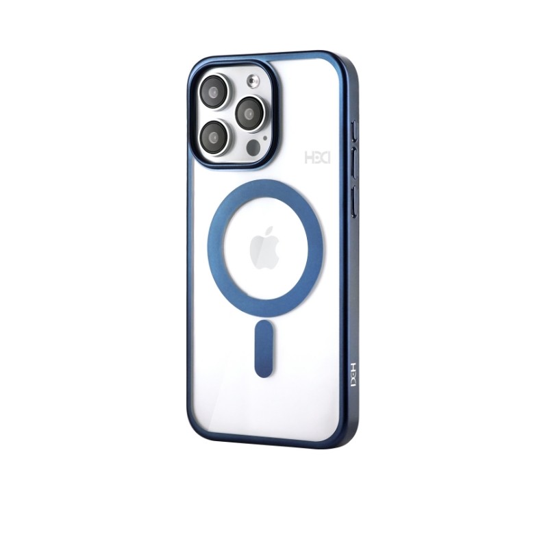 Dėklas HDD Electro MagSafe Case Samsung S928 S24 Ultra mėlynas