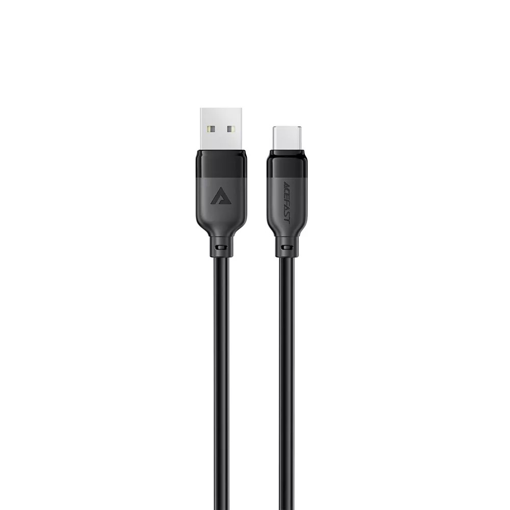 USB laidas Acefast C16-04 USB-A į USB-C 1.2m juodas