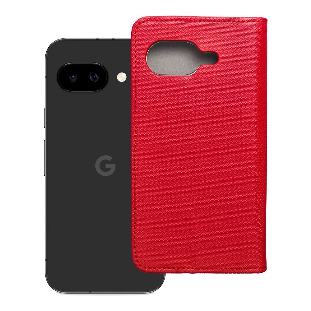 Išmanus dėklas telefonui GOOGLE PIXEL 9a raudonas