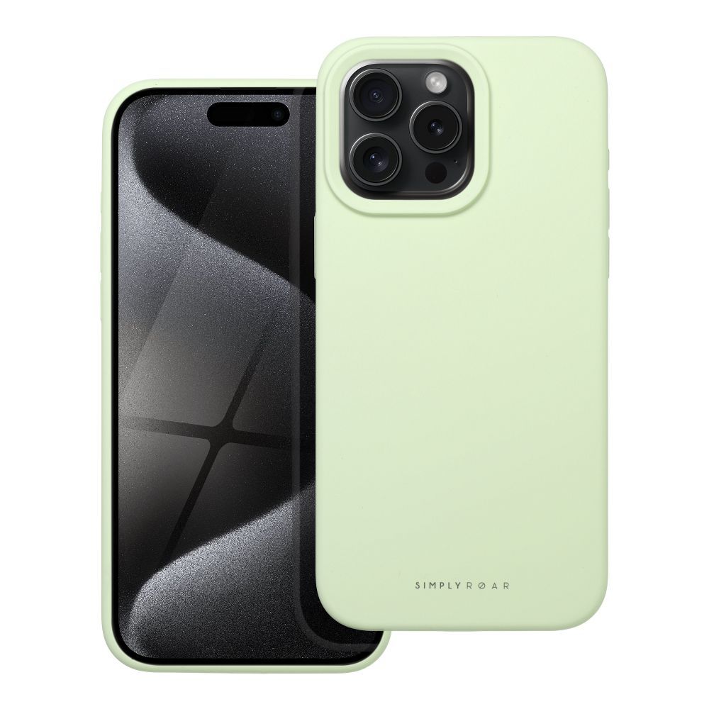 ROAR чехол CLOUD SKIN для IPHONE 15 Pro Max светло-зелёный