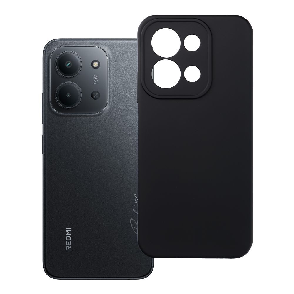 SILICONE dėklas telefonui XIAOMI Redmi 15C juodas