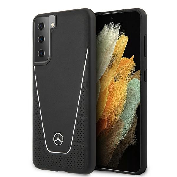 Mercedes Dynamic Line dėklas Samsung Galaxy S21+ - Juodas