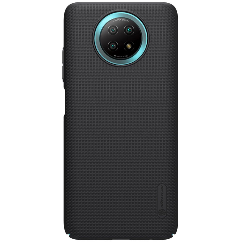Nillkin Super Frosted Shield усиленный чехол для Xiaomi Redmi Note 9T 5G чёрный