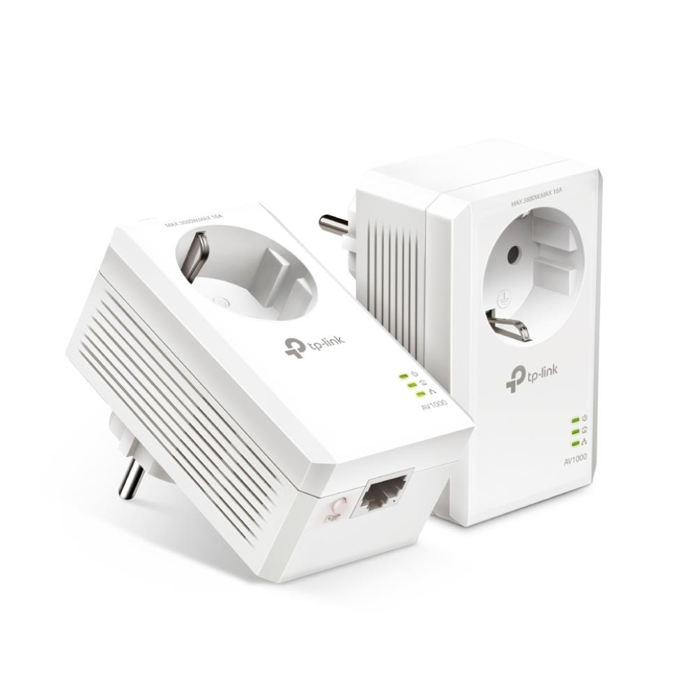 TP-LINK powerline adapteris 1000Mbps TL-PA7017P rinkinys