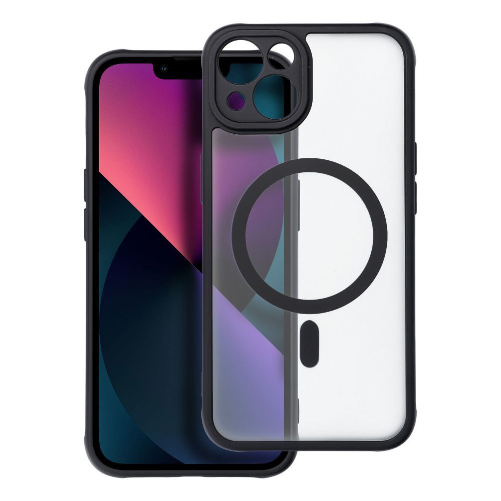 Чехол для iPhone 13 Full Matte Mag Cover совместимый с MagSafe чёрный