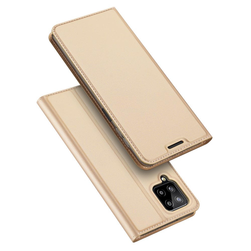 Dux Ducis Skin Pro чехол-книжка для Samsung Galaxy A22 4G золотой