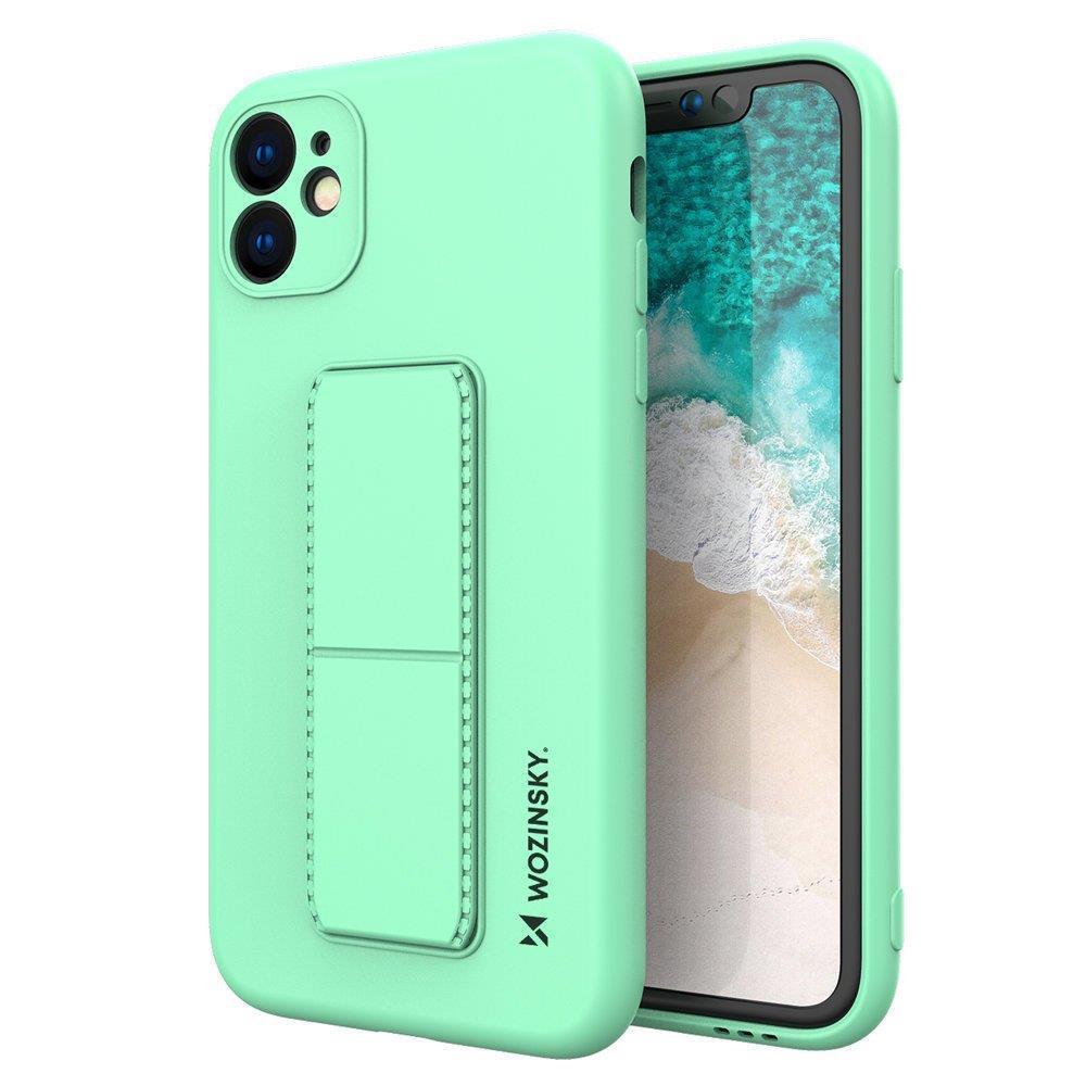 Wozinsky Kickstand Case силиконовый чехол с подставкой для Samsung Galaxy A72 4G, мятный