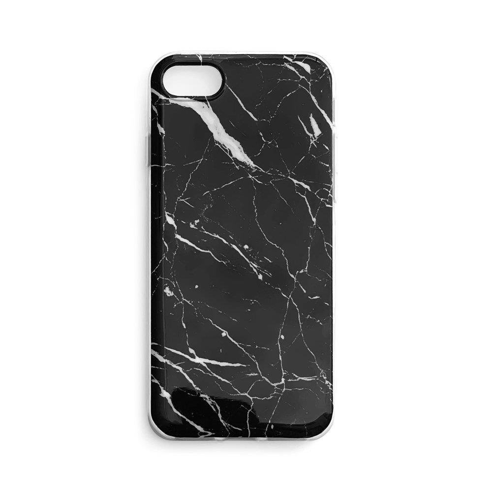 Wozinsky marmurinis TPU dėklas dangtelis Samsung Galaxy A22 4G juodas