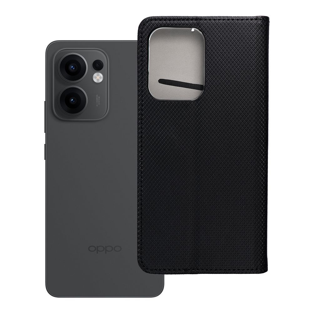 Išmanus dėklas telefonui OPPO RENO 13F 4G / 5G juodas