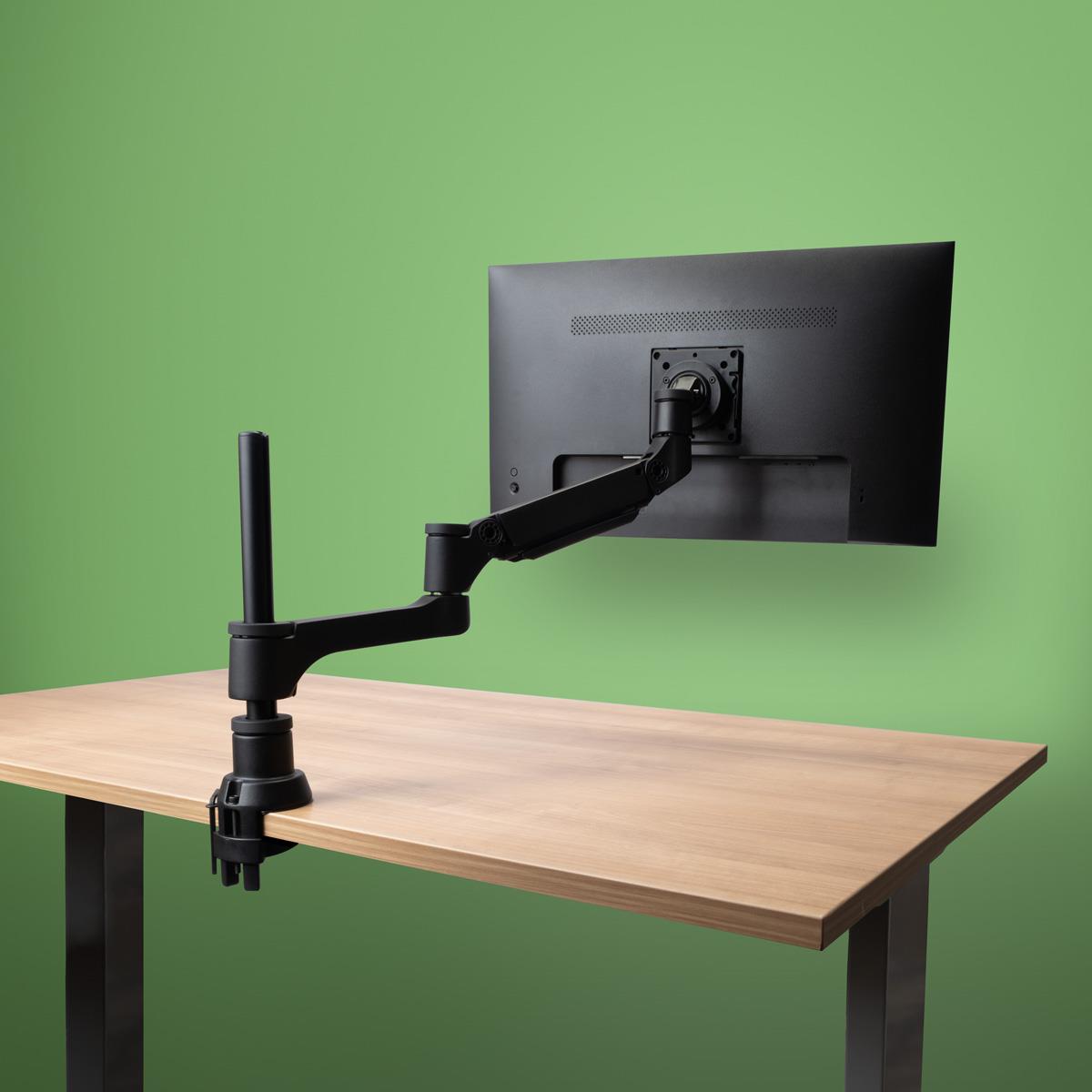 R-Go Tools Caparo vieno monitoriaus laikiklis sidabrinis