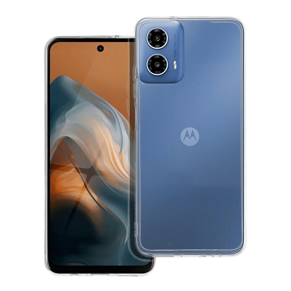 Skaidrus 2 mm dėklas telefonui MOTOROLA G34 permatomas