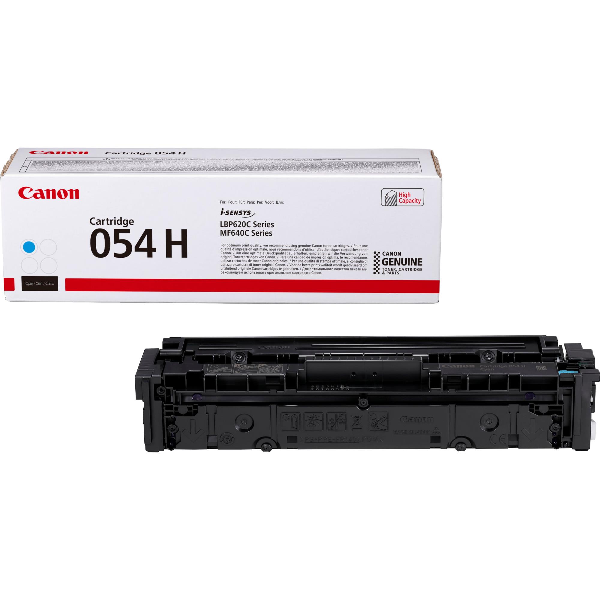 Canon 054HC Cyan Toner, 2.3K, 3027C002