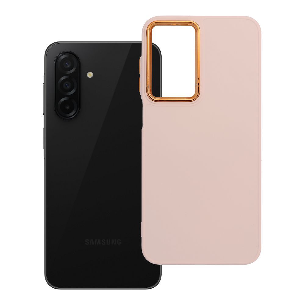 FRAME dėklas telefonui SAMSUNG A26 5G pudros rožinė