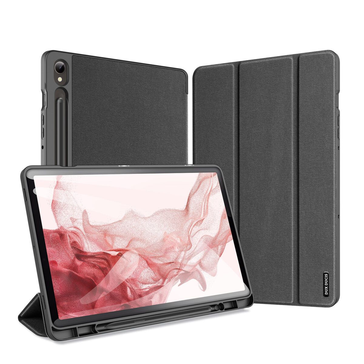 Dux Ducis Domo flip and smart sleep case for Samsung Galaxy Tab S9 - black
