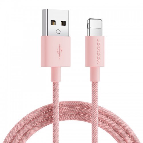 USB laidas Joyroom S-1030M13 rožinis Lightning 100cm