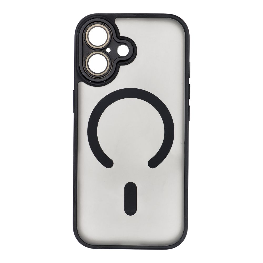 VARIETE MAG COVER magnetinis dėklas telefonui, suderinamas su MagSafe, skirtas IPHONE 17, juodas