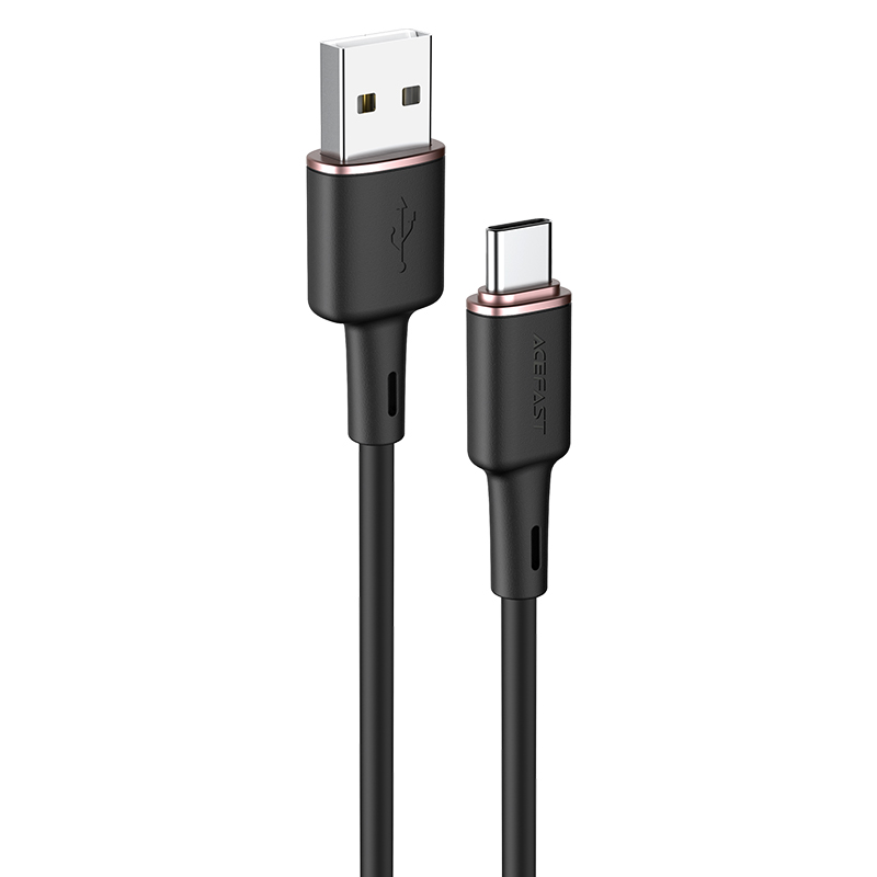 Acefast USB кабель - USB Type C 1.2m, 3A чёрный (C2-04 black)