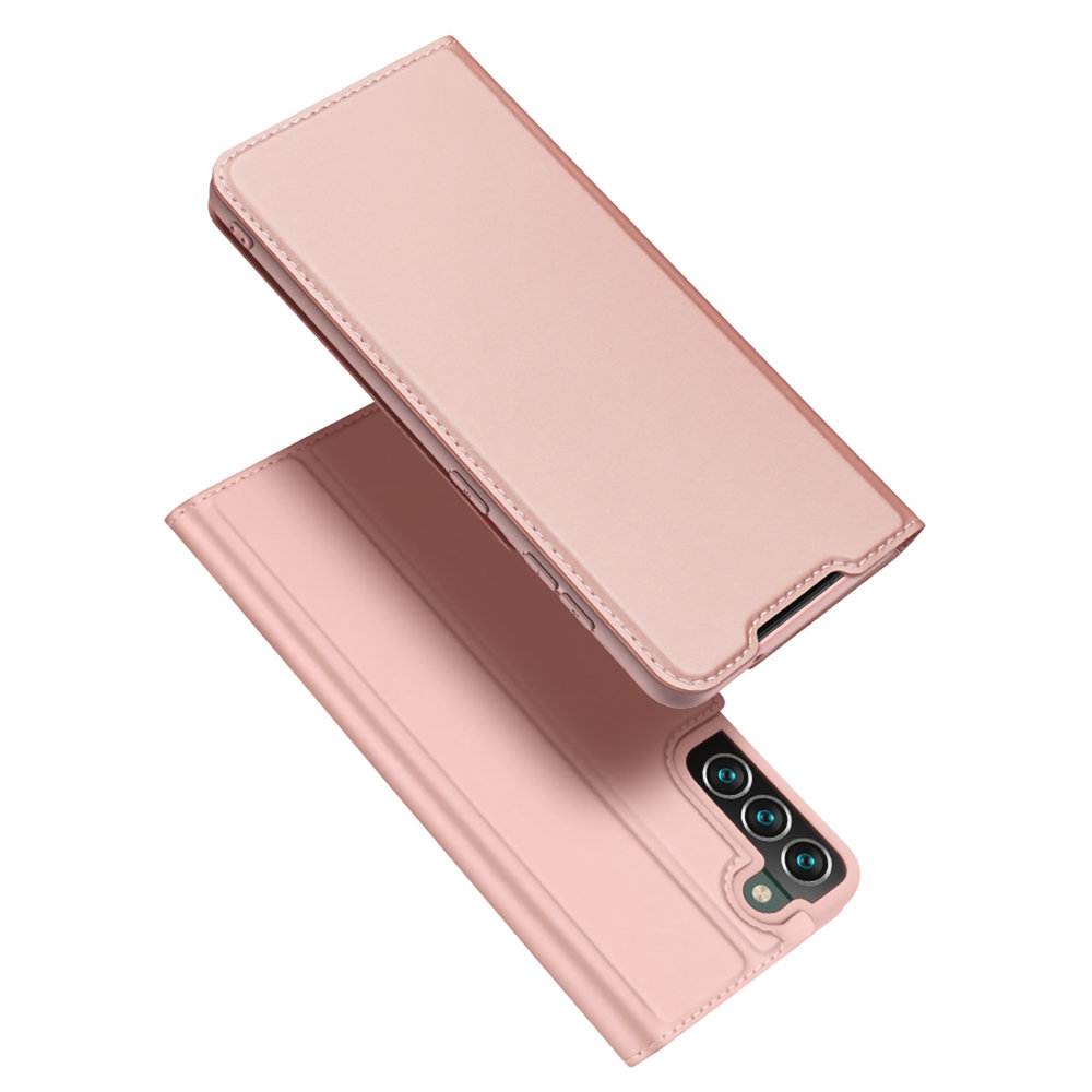 Dux Ducis Skin Pro dėklas Samsung Galaxy S22 + (S22 Plus) rožinis