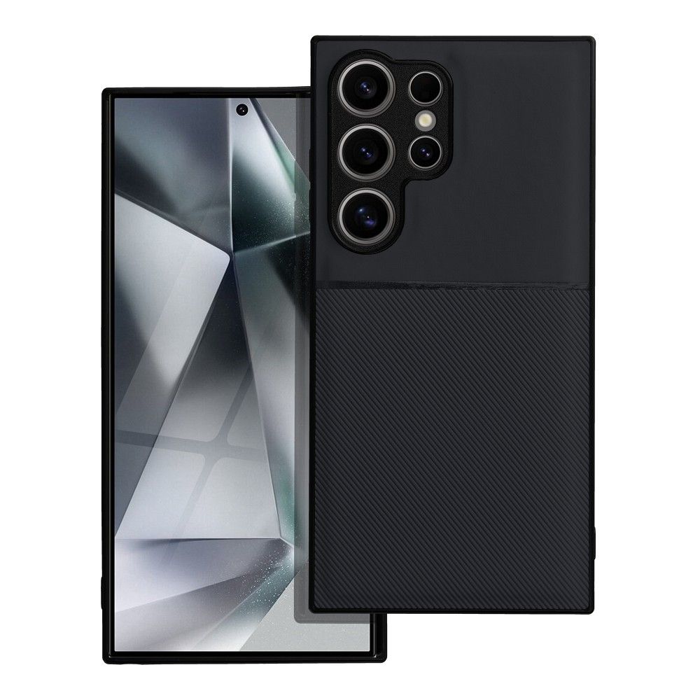 NOBLE dėklas telefonui SAMSUNG S24 Ultra juodas