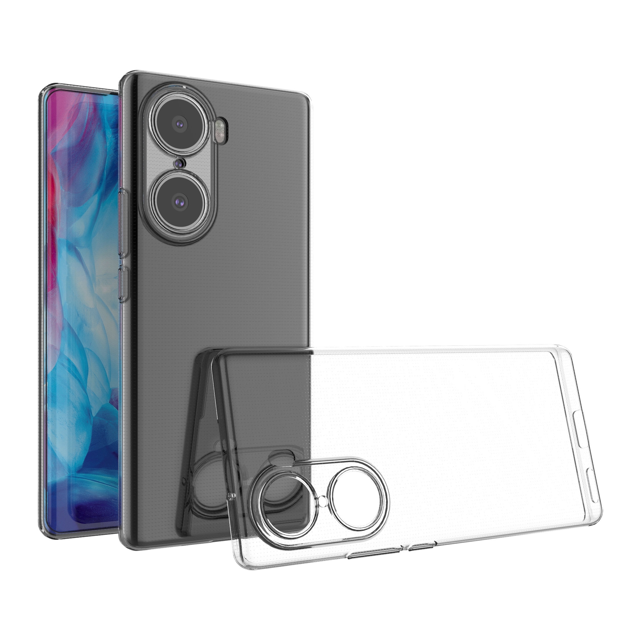 Itin skaidrus 0,5mm Honor 60 gelinis dėklas skaidrus