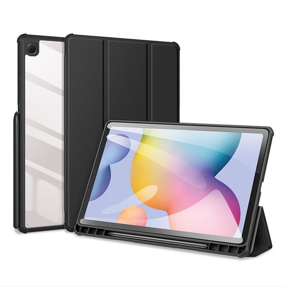 Dėklas Dux Ducis Toby Samsung P610/P615/P613/P619/P620/P625 Tab S6 Lite 10.4 juodas