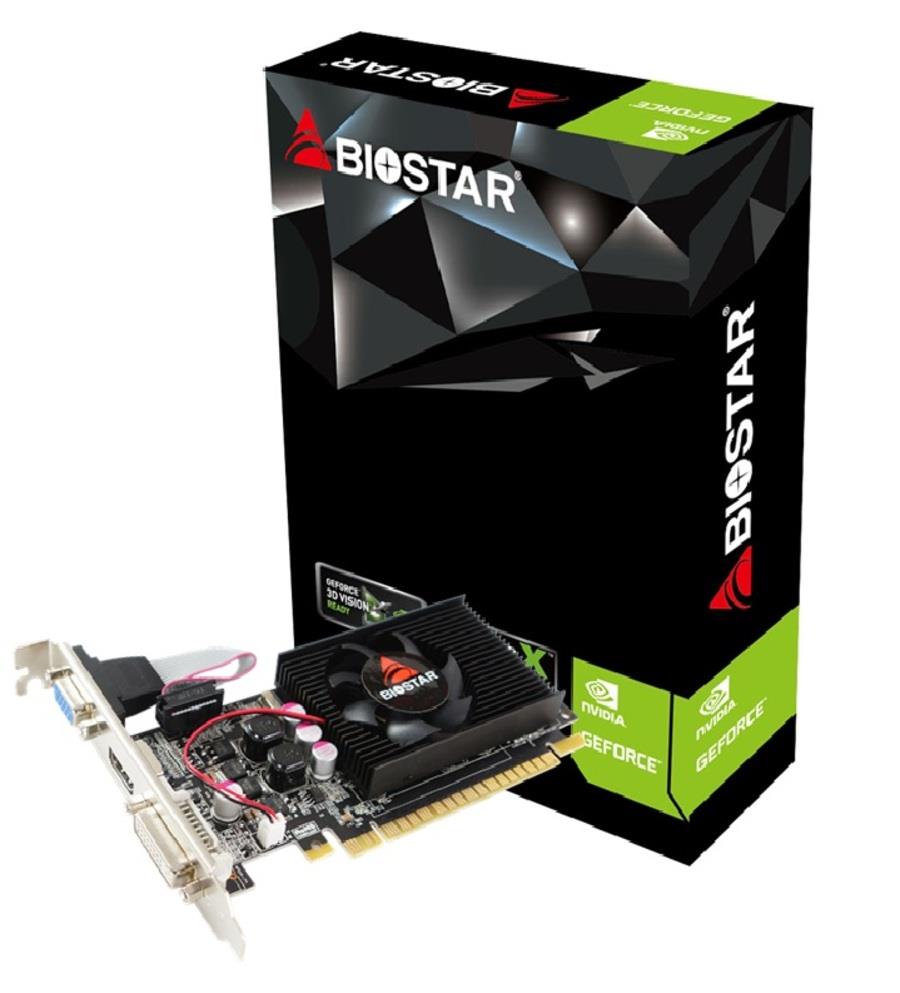 Biostar GeForce 210 NVIDIA 1 GB GDDR3 Vaizdo plokštė
