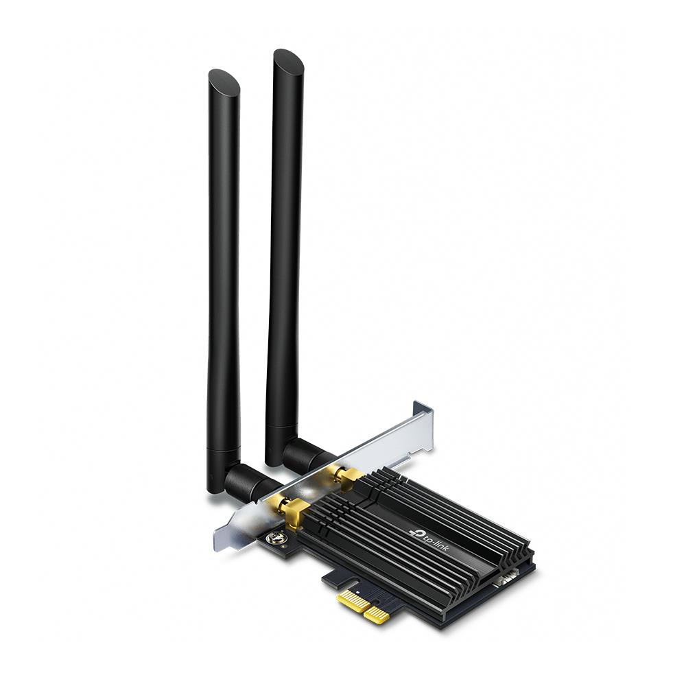 TP-LINK AX3000 Wi-Fi 6 Bluetooth 5.0 PCIe adapteris