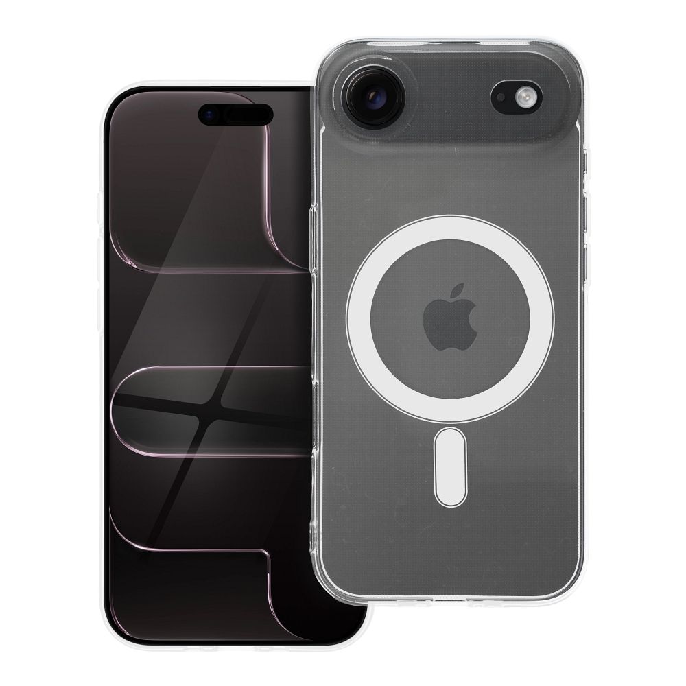 Чехол для iPhone 17 AIR Clear Case 2 mm Mag Cover совместимый с MagSafe (защита камеры) прозрачный