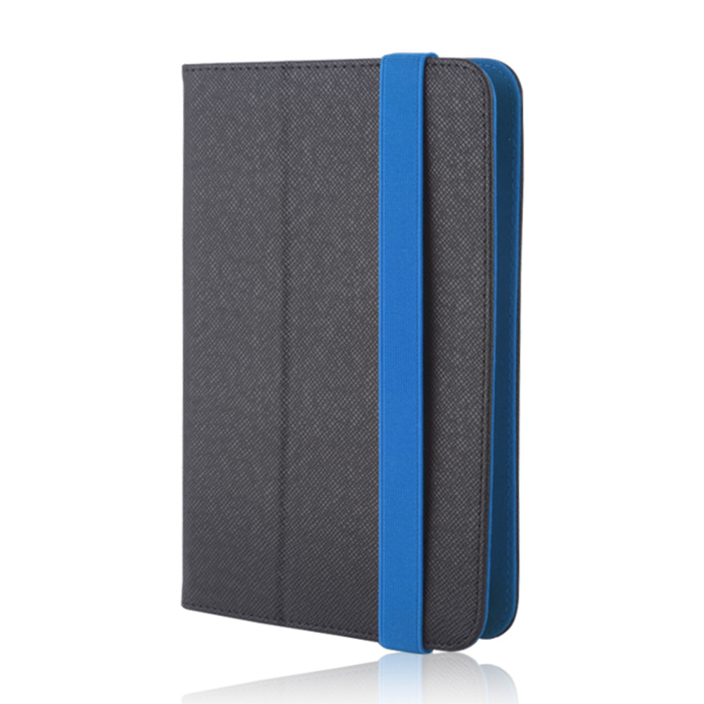 Universalus dėklas planšetiniams kompiuteriams Orbi 9-11''(L27 x W20 cm) juoda-mėlyna