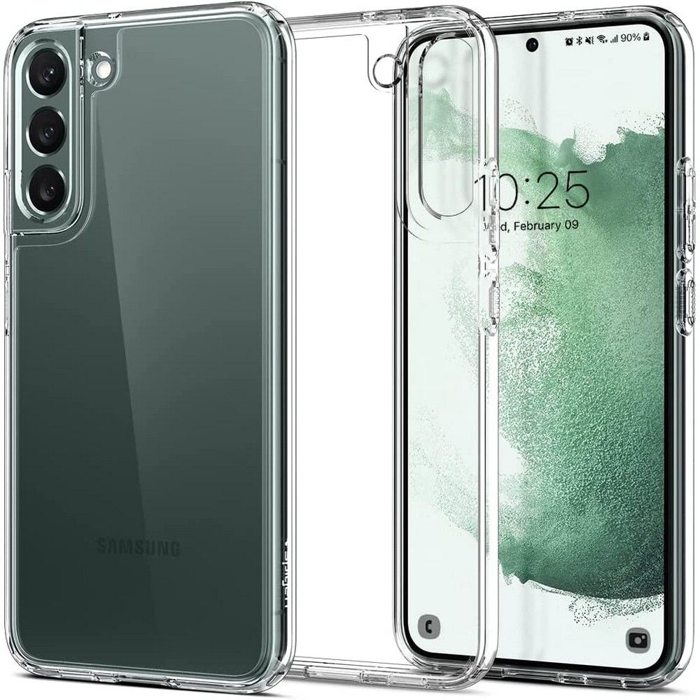 Spigen Ultra Hybrid case for Samsung Galaxy S22 crystal clear
