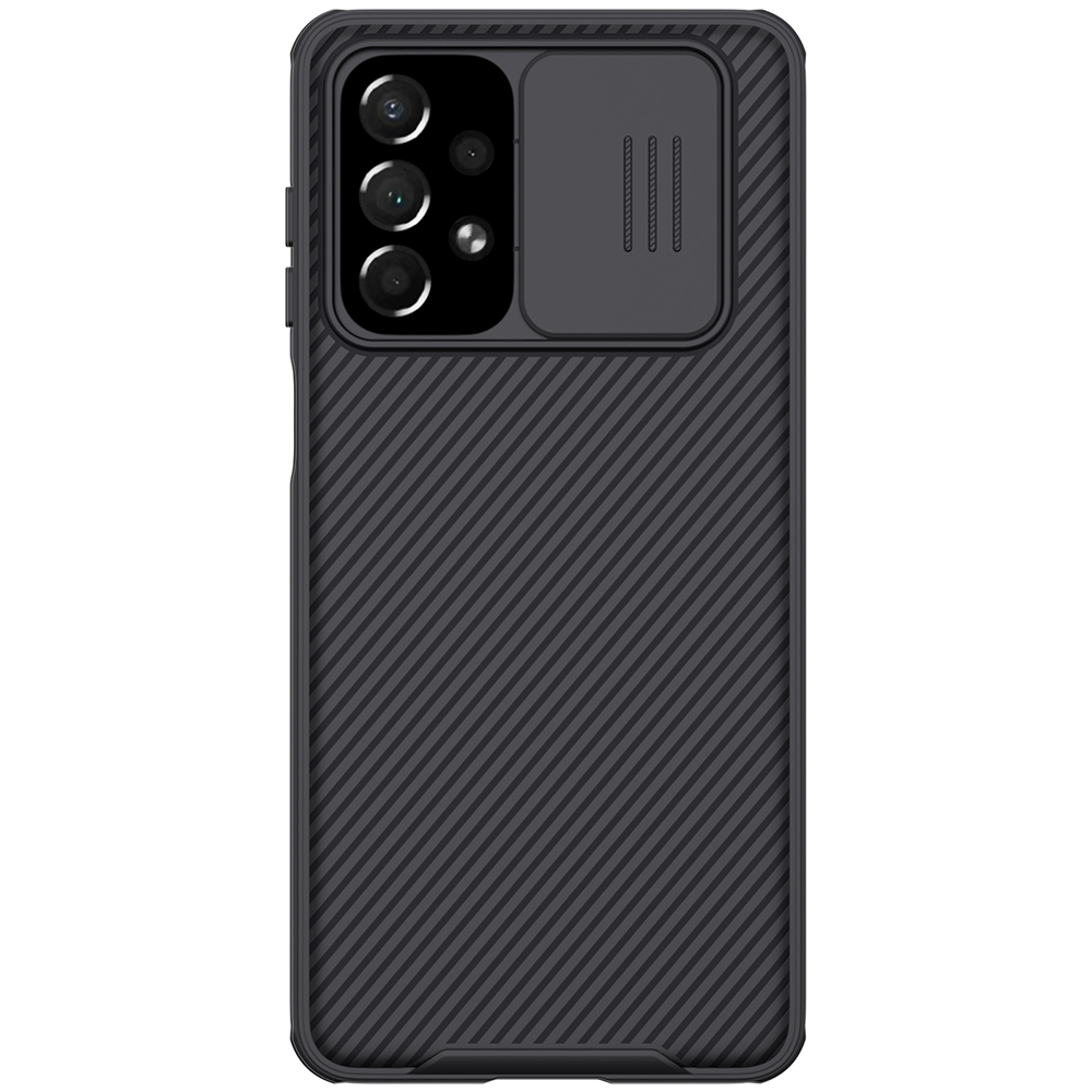 Nillkin CamShield Pro Case бронированный чехол с защитой камеры для Samsung Galaxy A73 чёрный