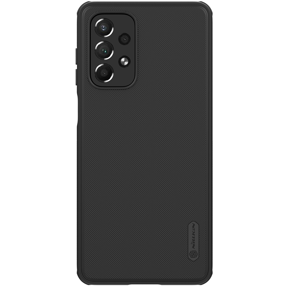 Nillkin Super Frosted Shield Pro прочный чехол для Samsung Galaxy A73 чёрный