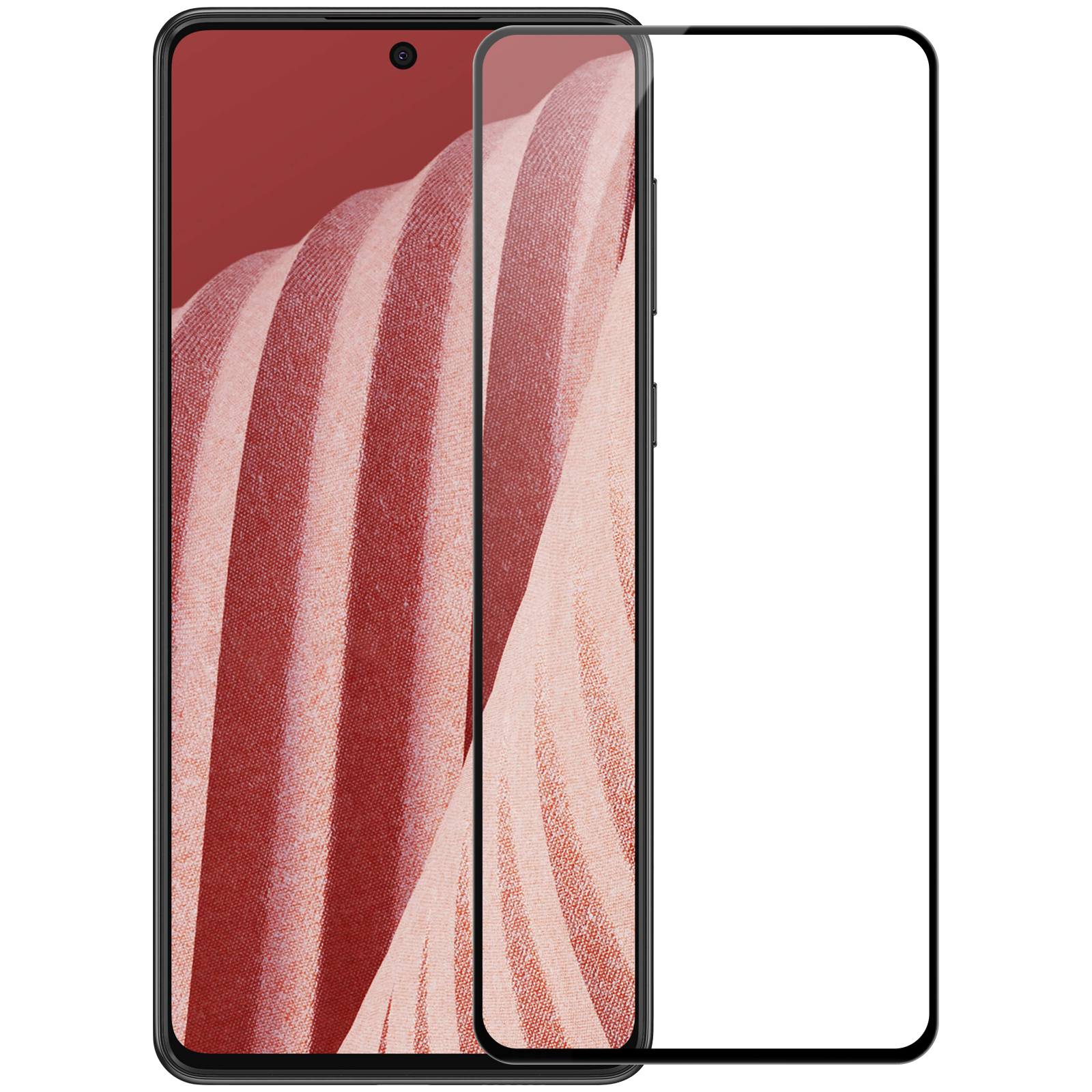 Nillkin CP+PRO itin plonas pilno ekrano grūdintas stiklas su 0.2 mm rėmeliu 9H Samsung Galaxy A73 juodas