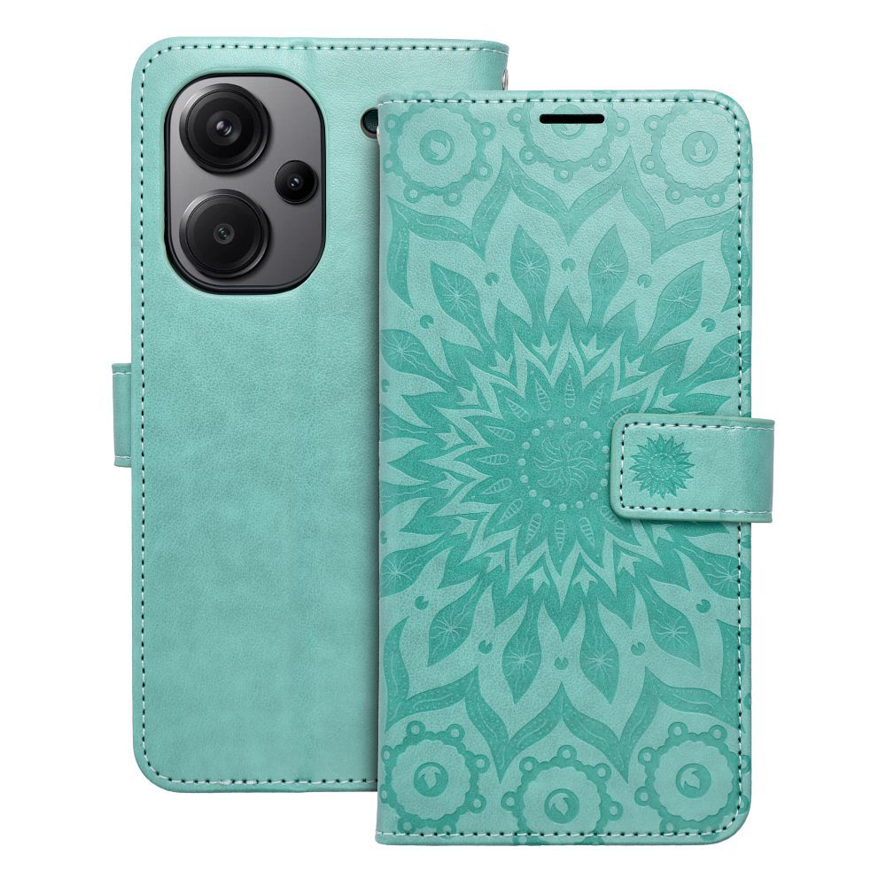 Dėklas telefonui MEZZO XIAOMI Redmi Note 13 Pro Plus 5G mandala žalias