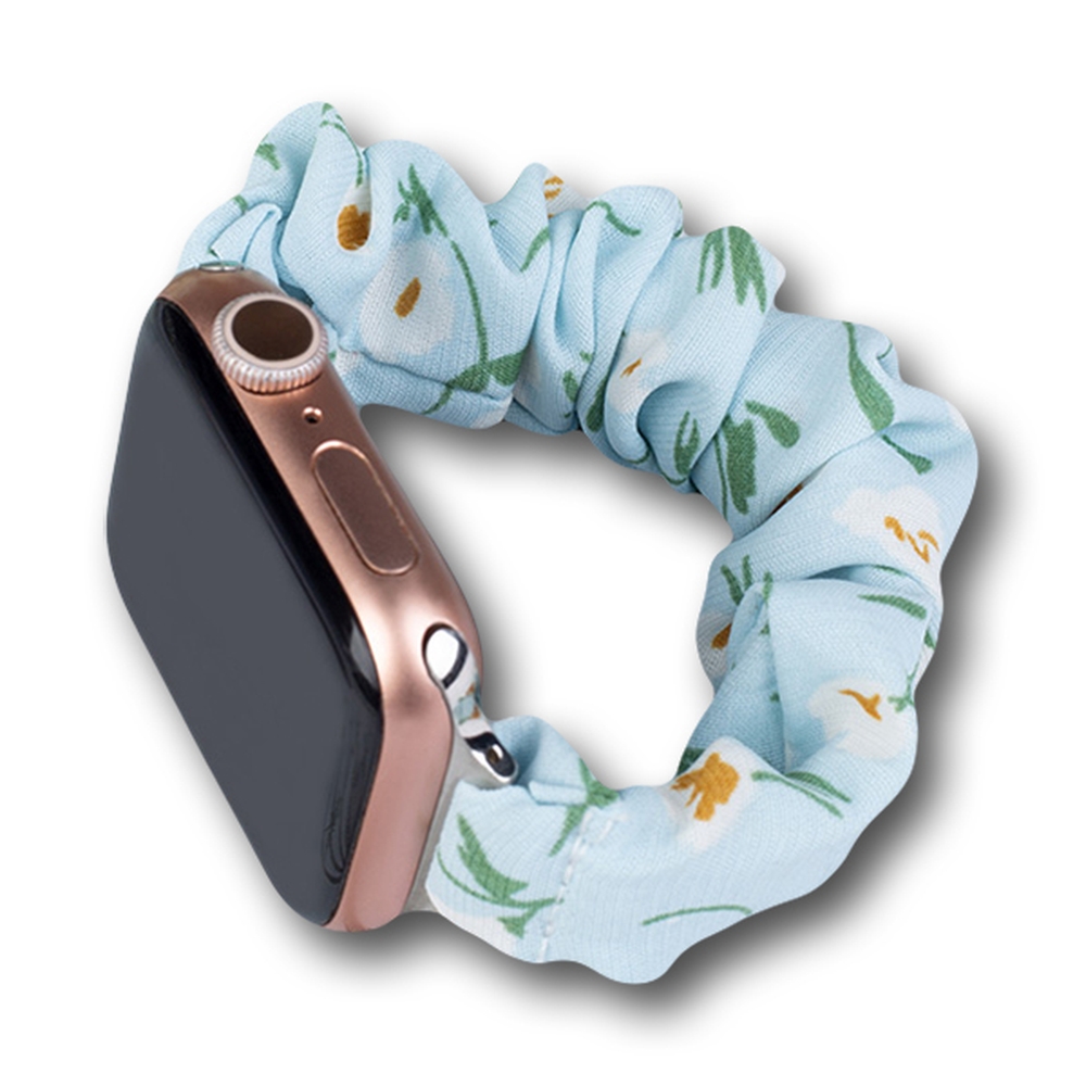 Audinė Apple Watch juosta 38/40/41mm dirželis apyrankė elastinga juosta - mėlyna