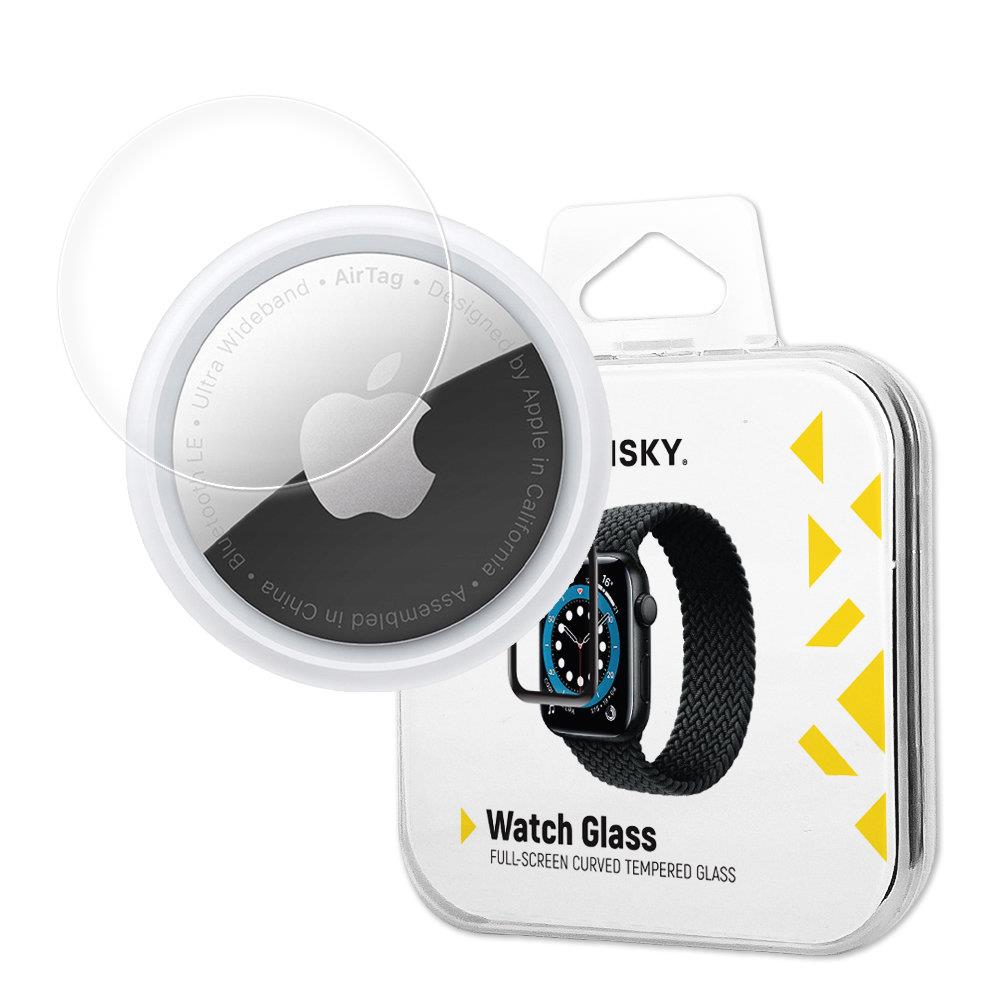 Wozinsky Watch Glass гибридное стекло AirTag чёрный