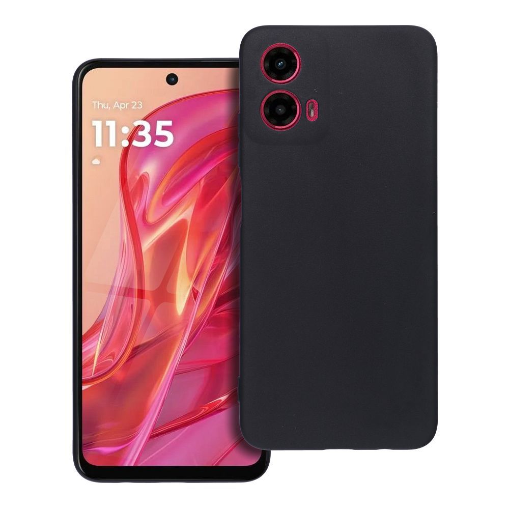 Чехол для Motorola G45, матовый чёрный