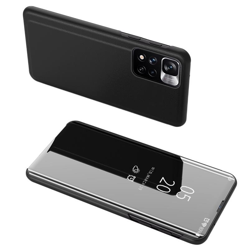 Skaidrus vaizdas dėklas dangtelis Oppo A76 / Oppo A36 / Realme 9i Juodas